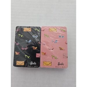 Vinatge Barbie Bunko Replacement Playing Cards Decks Mattel Hallmark Sealed NOS
